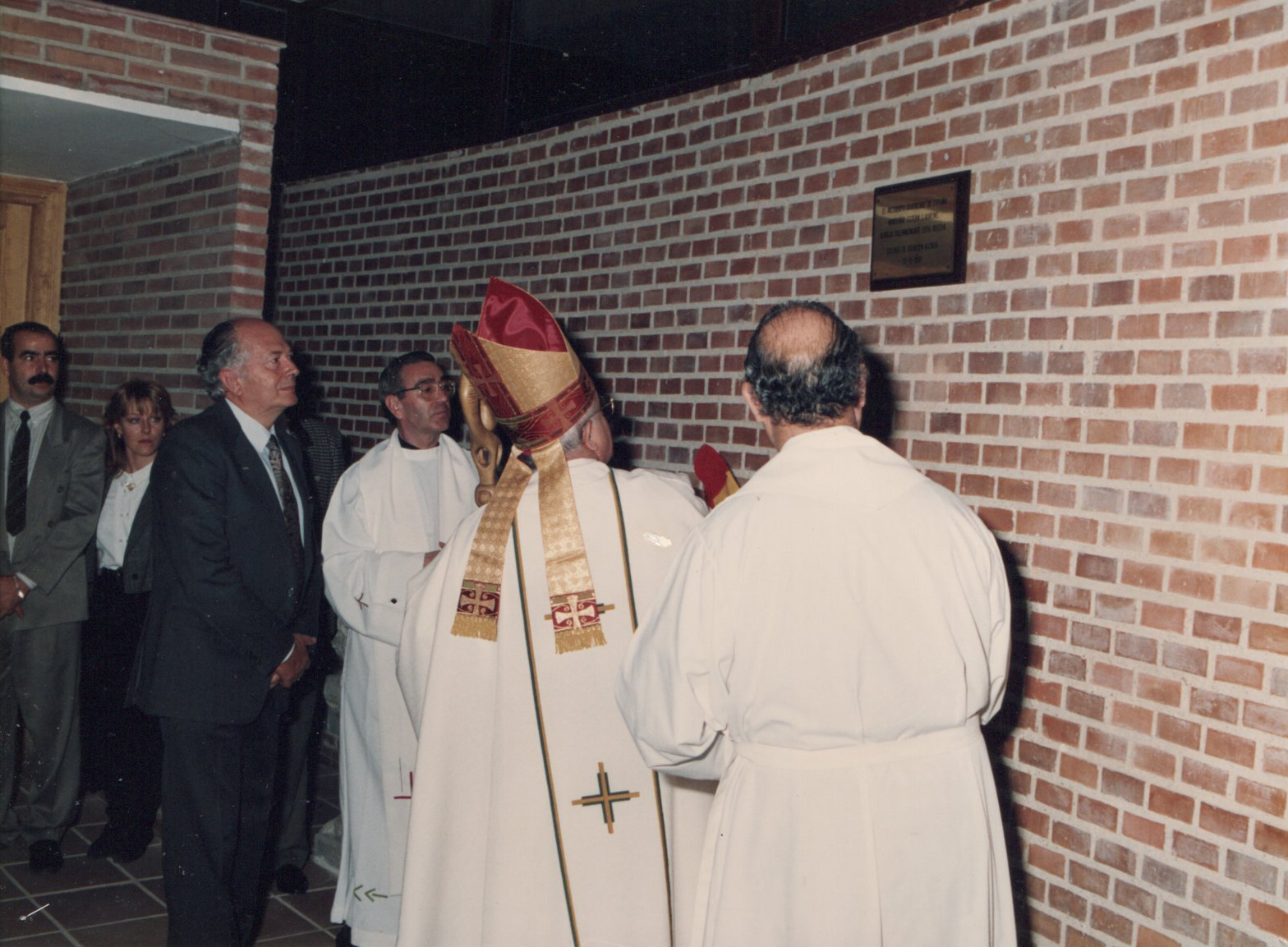 Bendición nuevo templo_1991